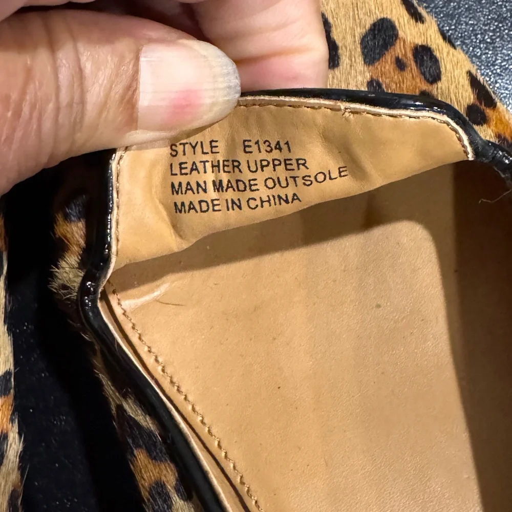 J. Crew Leopard Print Flats size 7.5